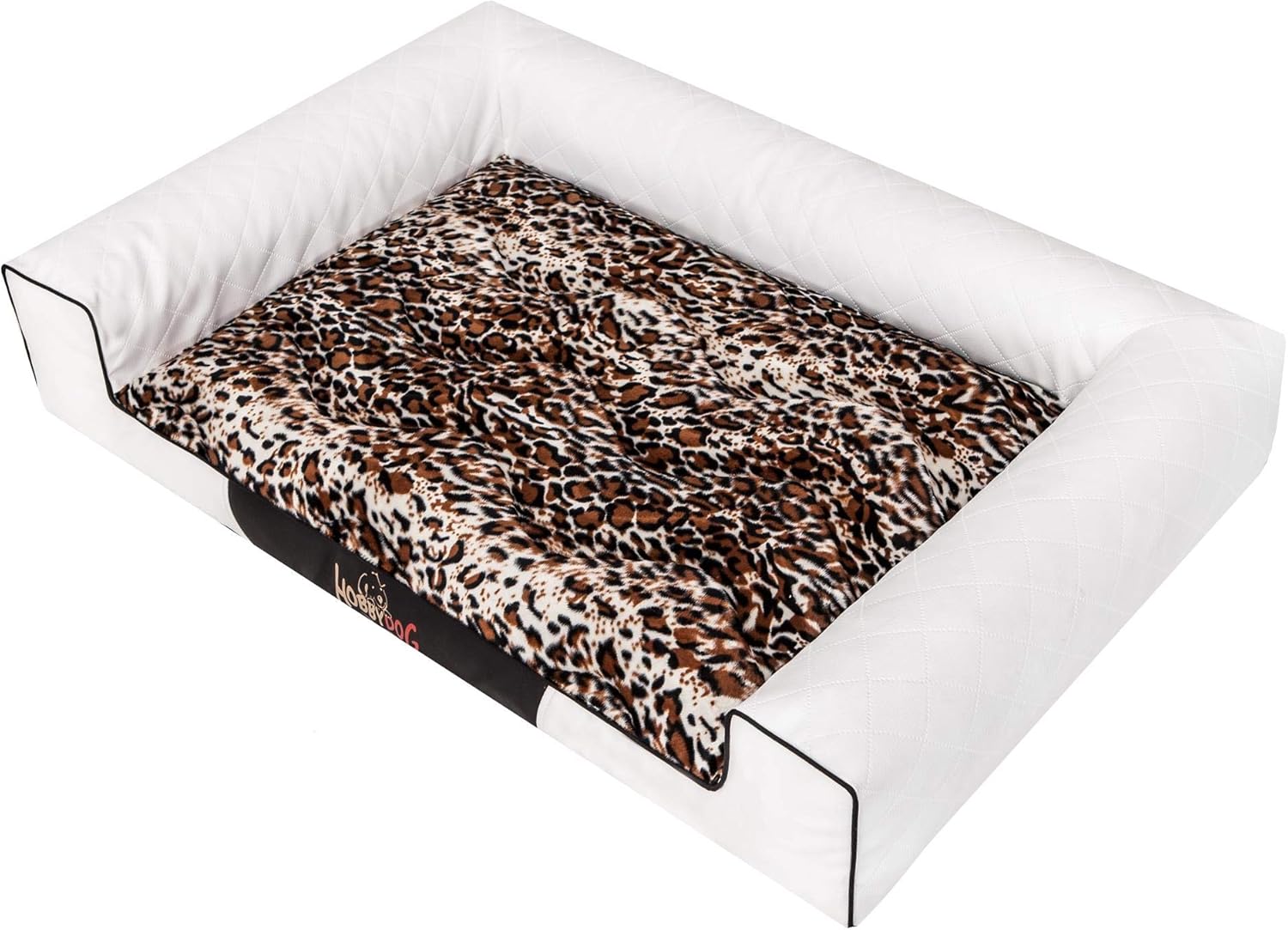 DOGGY Hundematratze XL 110x90cm - Hundesofa Mit Flock-Füllung