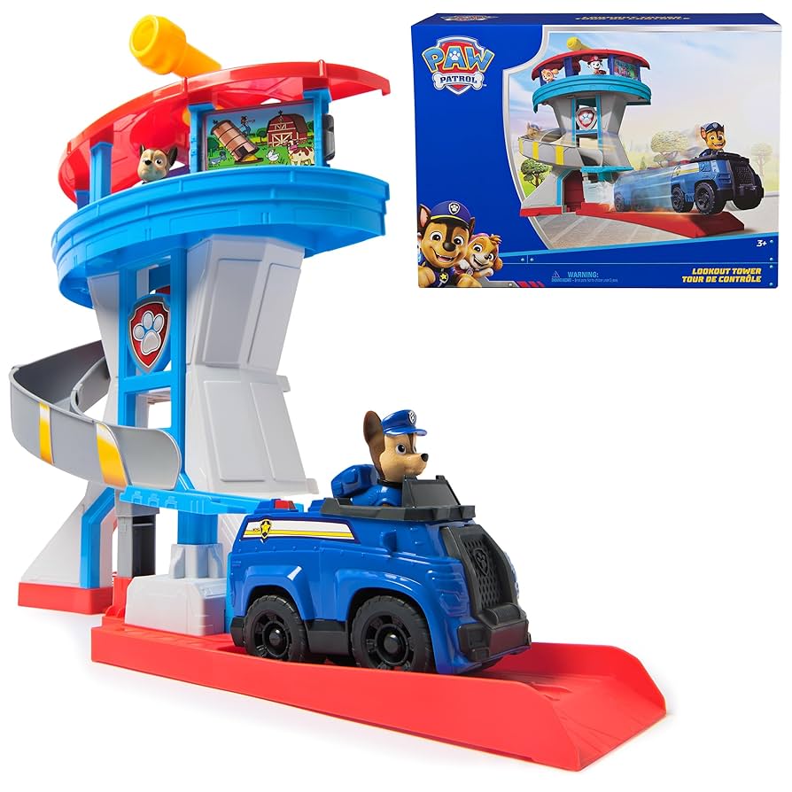 Amazon.com: Paw Patrol Lookout Tower, 20-Inch Tower with
