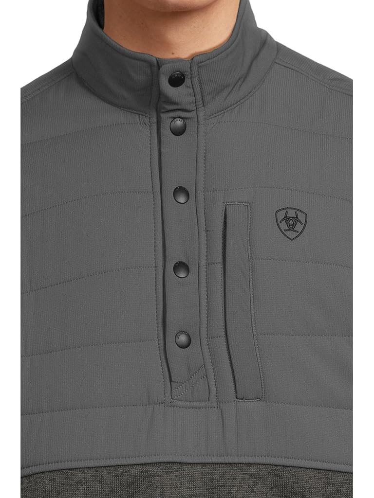 Gray Ariat Caldwell Reinforced Snap Sweater