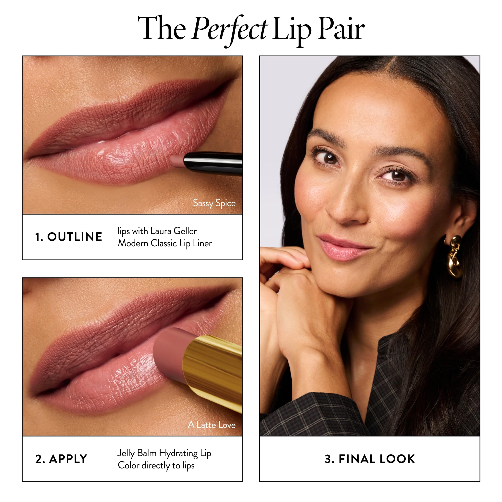 LAURA GELLER NEW YORK Jelly Balm Bálsamo Labial Hidratante con Color con Vitamina E – Lápiz Labial con Acabado Semibrillante y Jugoso para unos Labios Suaves y Radiantes - Figger Than Life