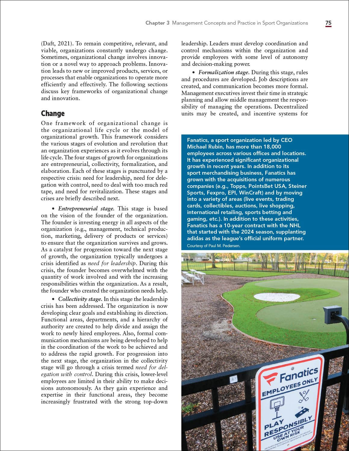 Contemporary Sport Management