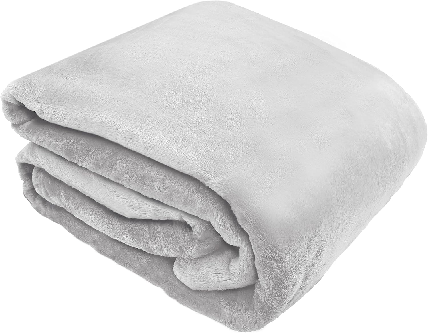 Comfort Lab Plush Flannel Bed Blanket Soft, Lightweight