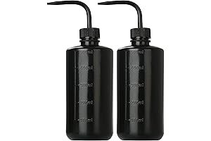 Black Squeeze Bottle: Essential for Tattoos, Plants, and Cleaning