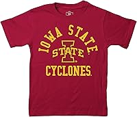 Vista 39 de Wes and Willy Camiseta de algodón orgánico de manga corta para niños de la NCAA