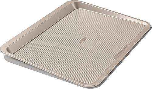 OXO Good Grips - Recipiente de horno antiadherente para hacer galletas, 12.25 x 17 pulgadas, color dorado