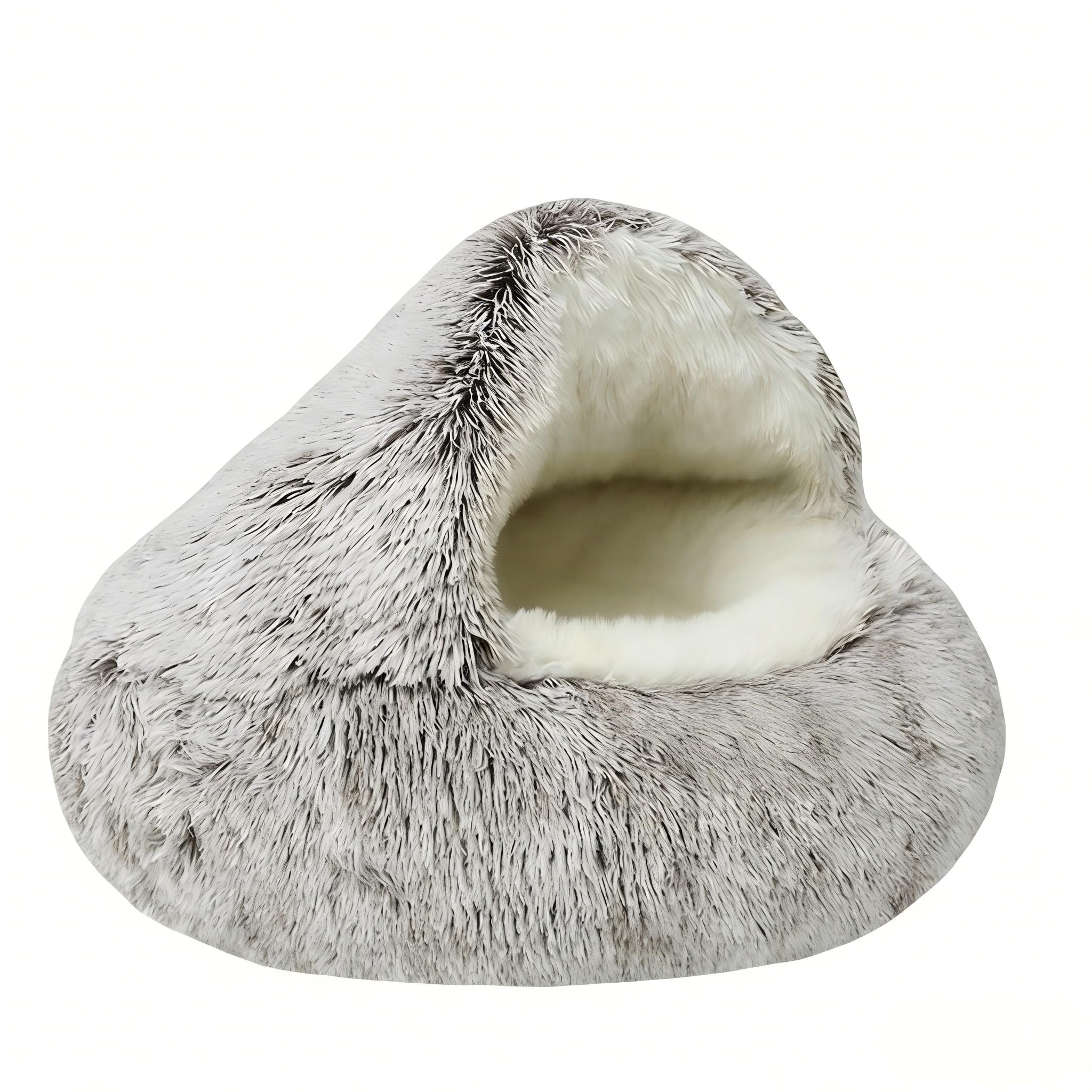 Sac de couchage doux auto-chauffant pour petit chien et chat de 7kg