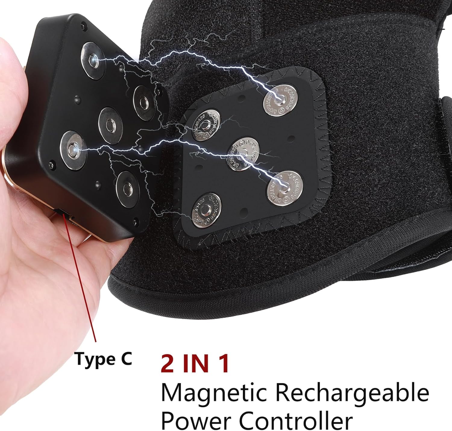 Cordless Red Light Therapy for Shoulder, Near Infrared Light Therapy Device Pulse for Elbow Shoulder Arm Joint Pain Relief Muscle Relax, Portable for Home Office Business Trip Use - Image 6