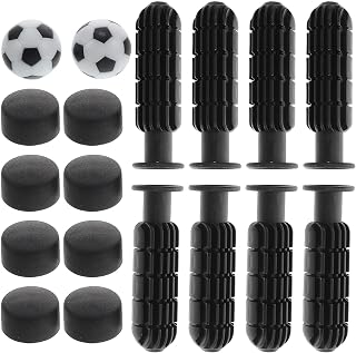 Tofficu Manijas de Mesa de Futbolín de PP Ergonómicas y Resistentes, Accesorios para Fútbol de Mesa Agarre Antideslizante Ideales para Entretenimiento Familiar y Oficina