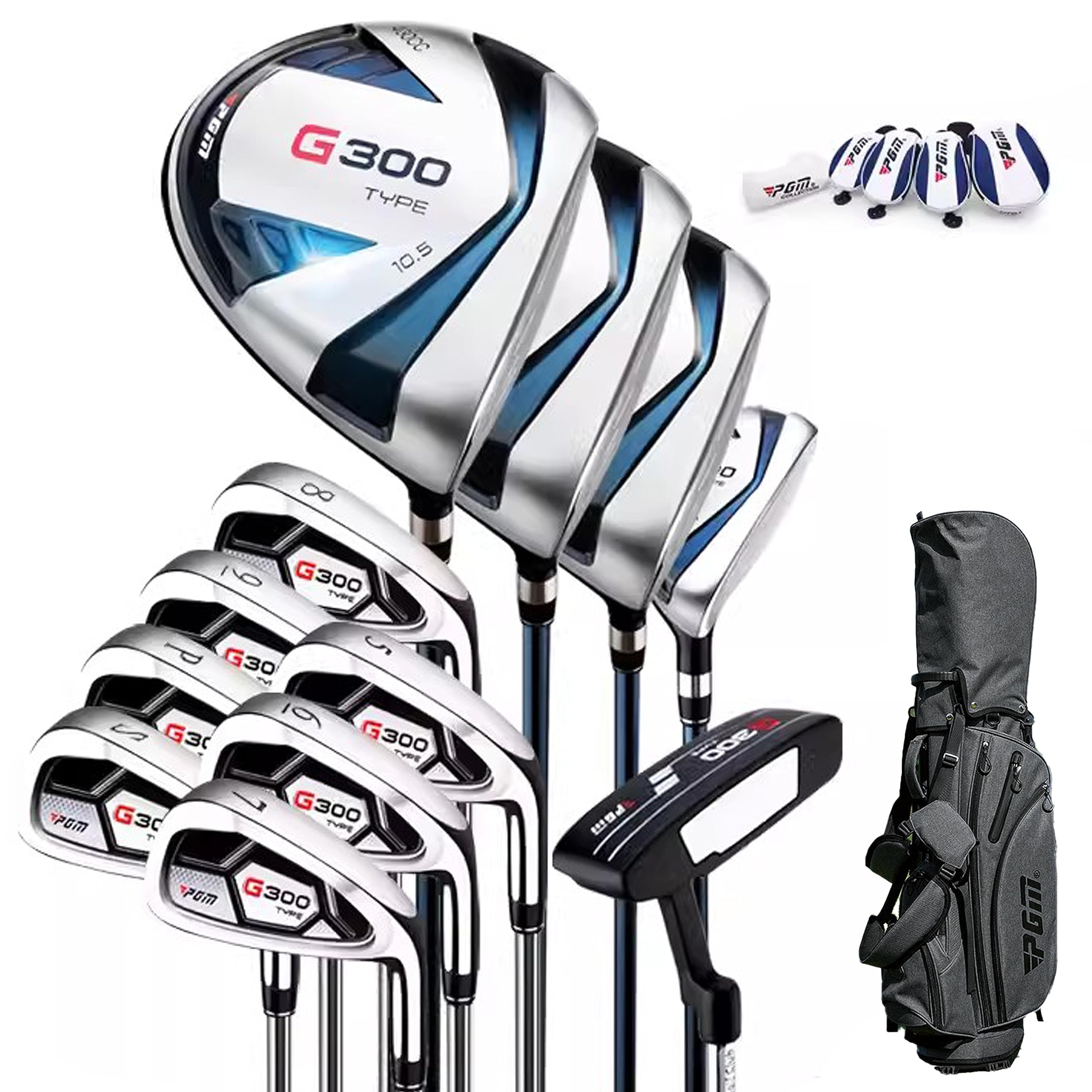 PGM Ensemble de clubs de golf pour homme - 3 bois