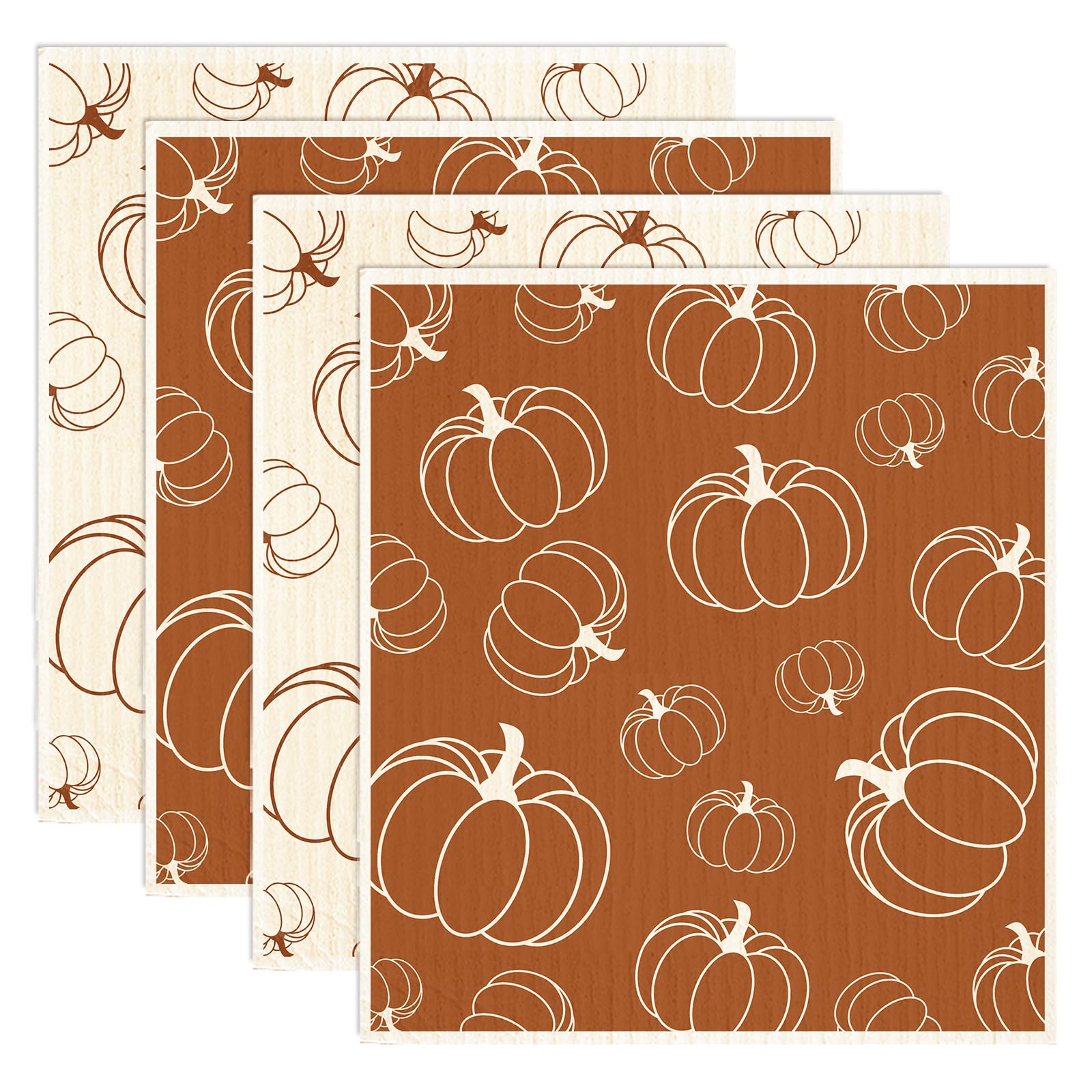 Torchons de cuisine d'automne pour décoration de table de Thanksgiving