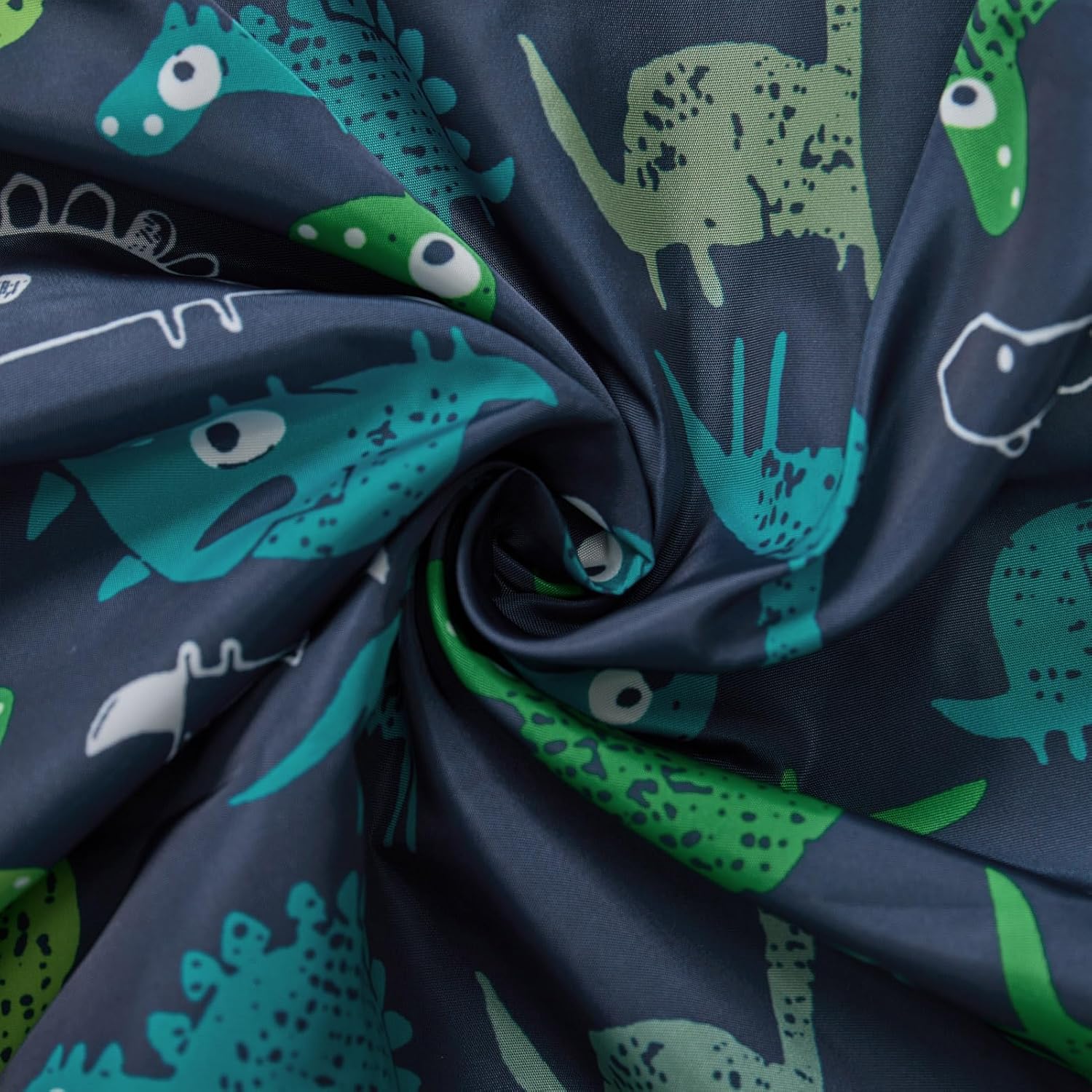 FYMNSI Toddler Baby Boys Girls Hooded Jacket Windbreaker Lightweight Dinosaur Print Coat Autumn Long Sleeve Windproof Outwear - Image 6