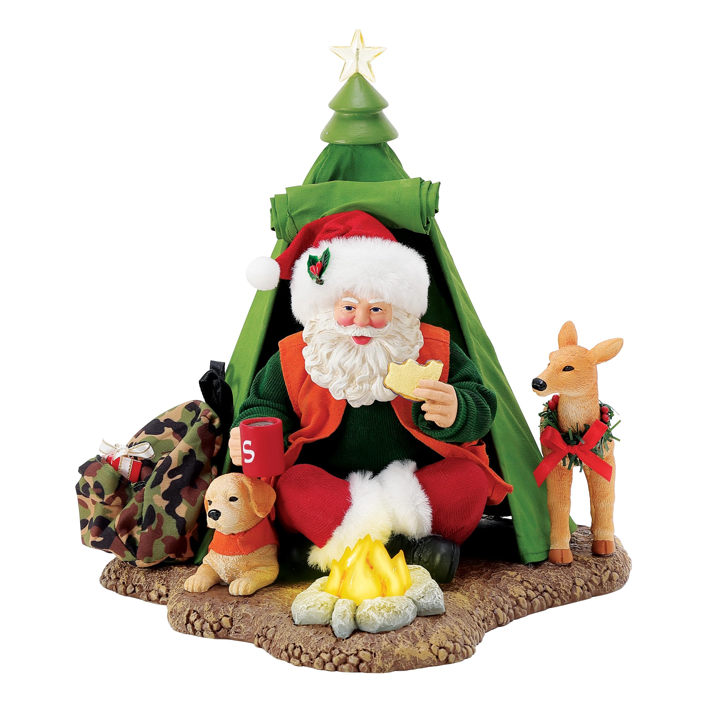 Amazon.com: Department 56 Possible Dreams Sports and Leisure Santa