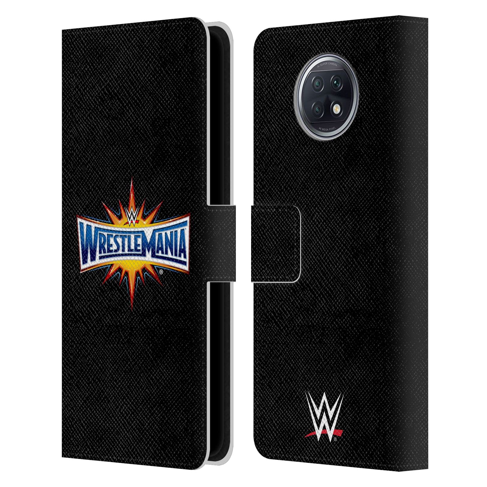 Head Case Designs Officially Licensed WWE Wrestle Mania The Shows Leather Book Wallet Case Cover Compatible With Xiaomi Redmi Note 9T 5G
