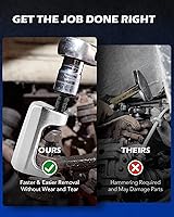 Vista 7 de Orion Motor Tech Separador de rótulas, extractor de brazo Pitman, juego de herramientas de extremo de barra de acoplamiento para servicio frontal