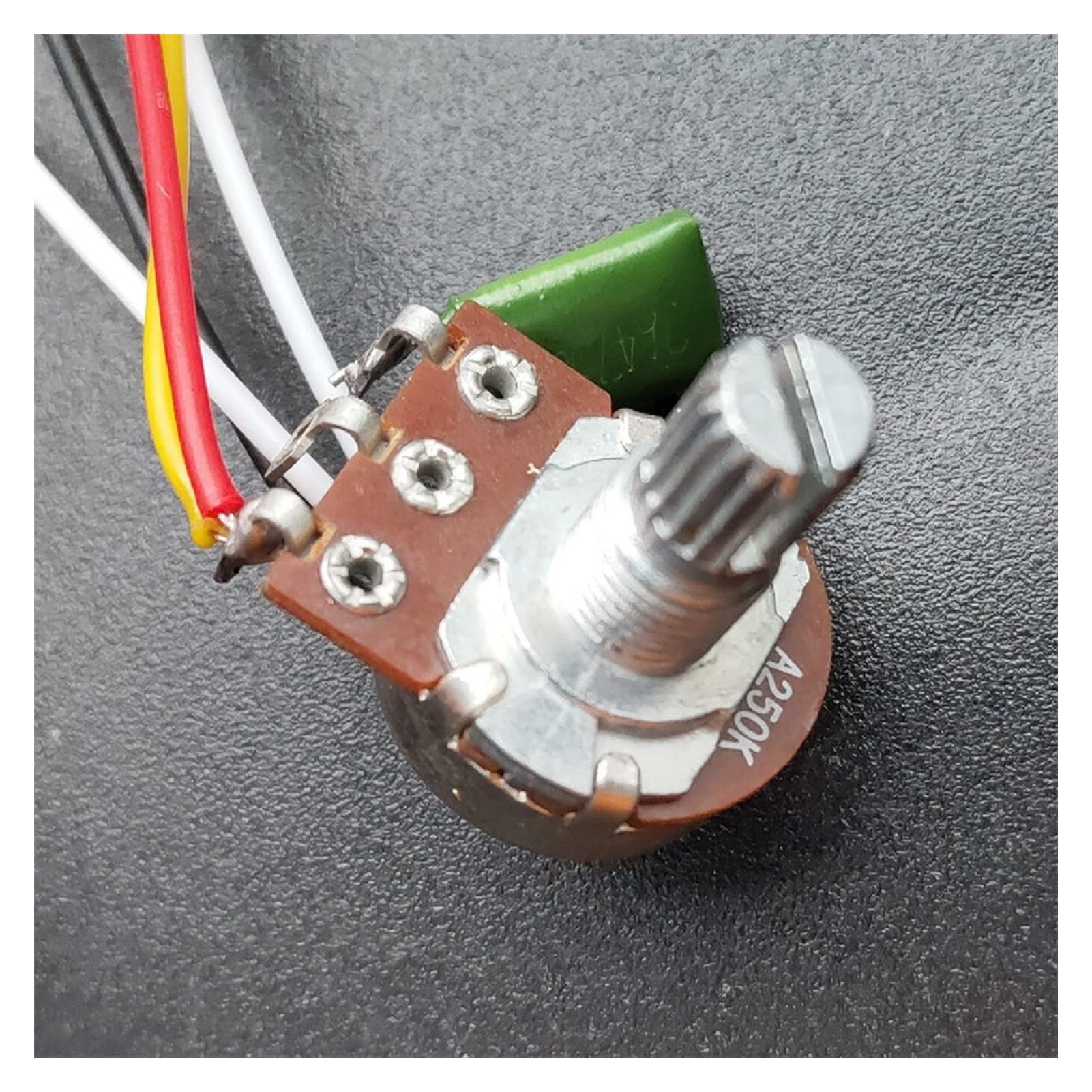 Cablaggio Del Cablaggio Preventivo Per Basso 250K 18mm Pentole 2v1t. Uscita Per Parti Per Chitarra Elettrica Bass cablaggio chitarra