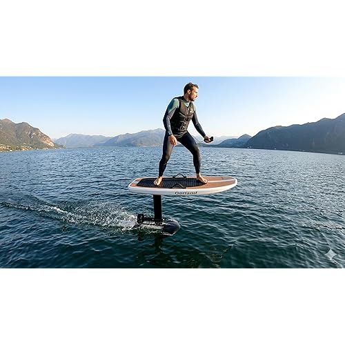 Electric Hydrofoil eFoil 8KW, 60KM/H High Performance Carbon Fiber Jet Board Surfboard 130kg 256 lbs Capacity 40 MPH Water Sport Surfing Wave World Wide Global
