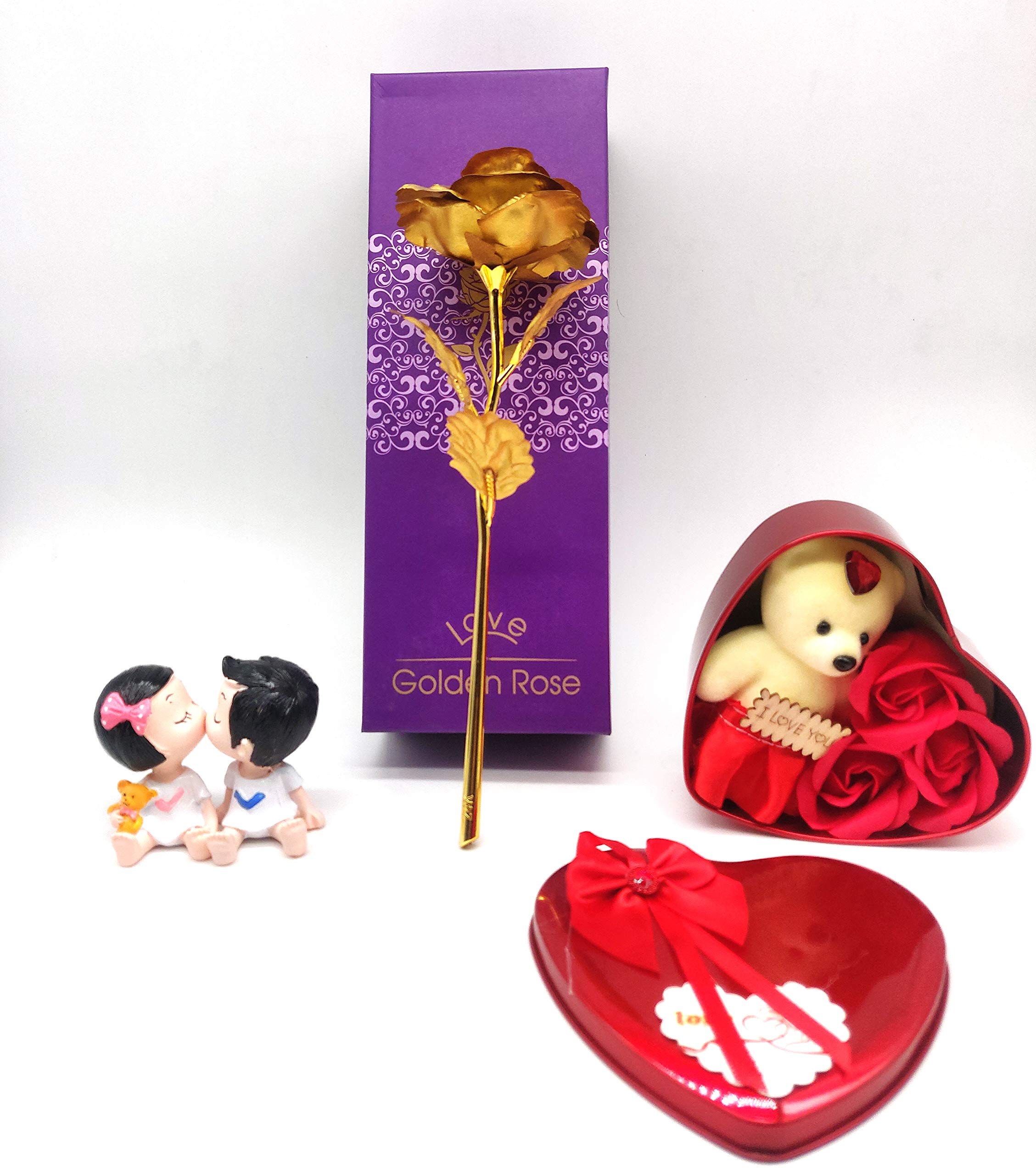 Pride Store Artificial Rose Gift for Rose Day Valentine's Gift Love Gifts for Girlfriend-Boyfriend him/her Wife Husband