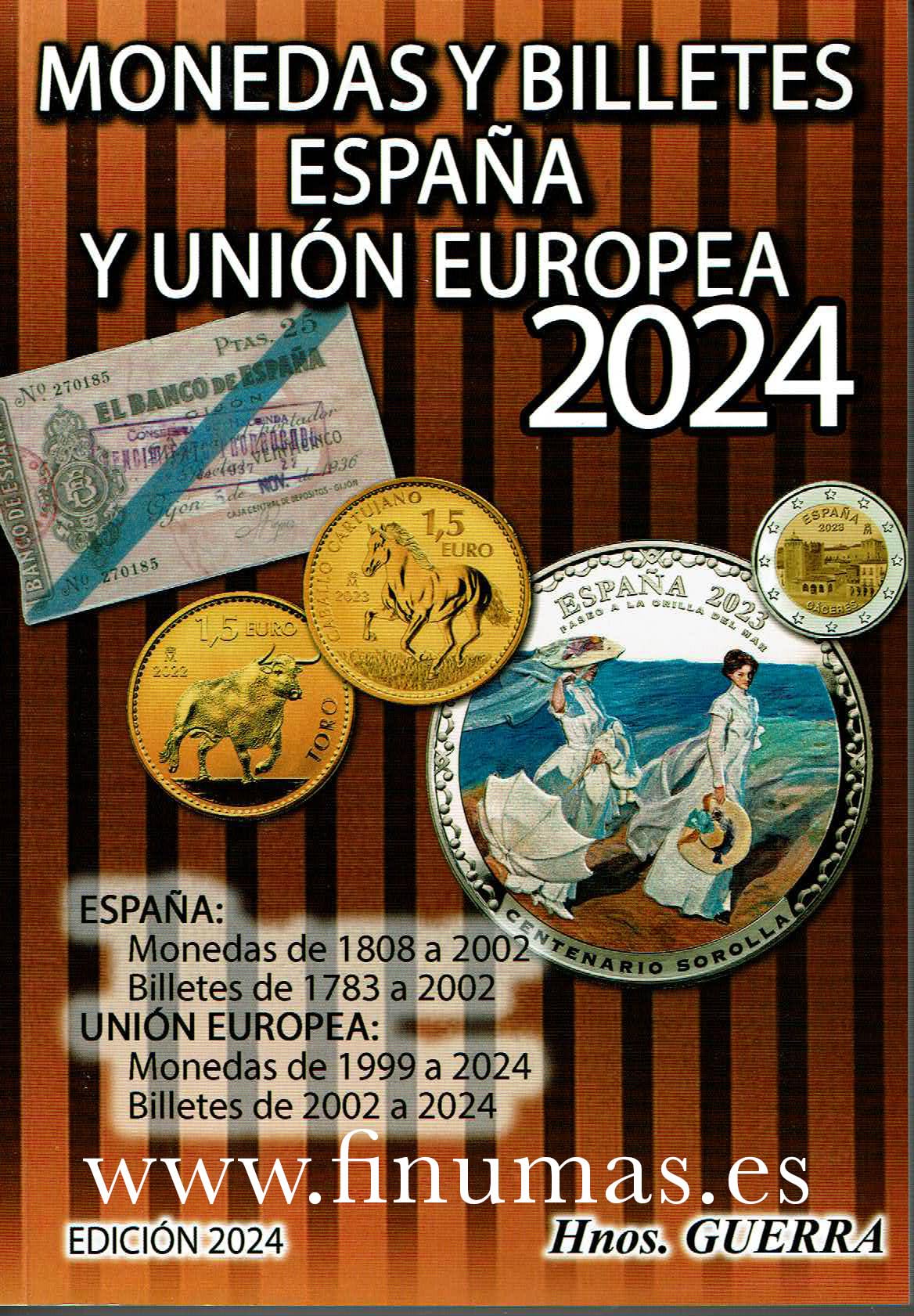 Catalogo Monedas y Billetes España. Edición 2023