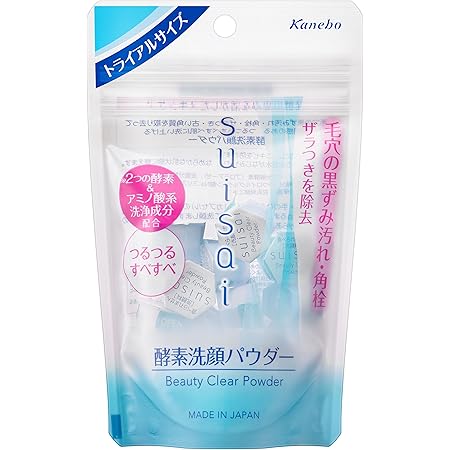 スイサイ 洗顔パウダー ビューティクリアパウダーウォッシュ トライアル 0.4g×15個 [並行輸入品]