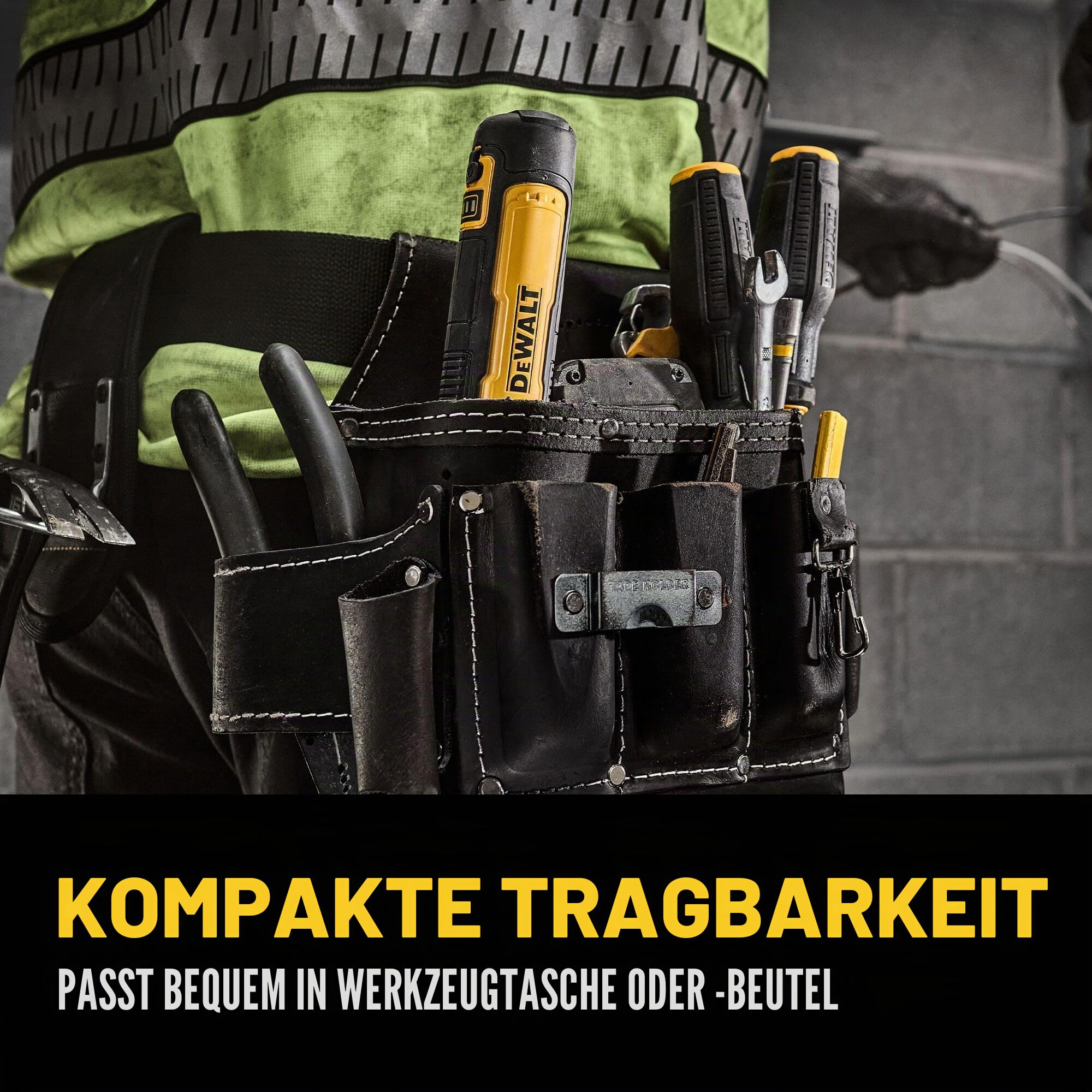 DEWALT Akkuschrauber mit FLEXDRIVE Steuerung und Schraubendreherbits (DWHT66719)