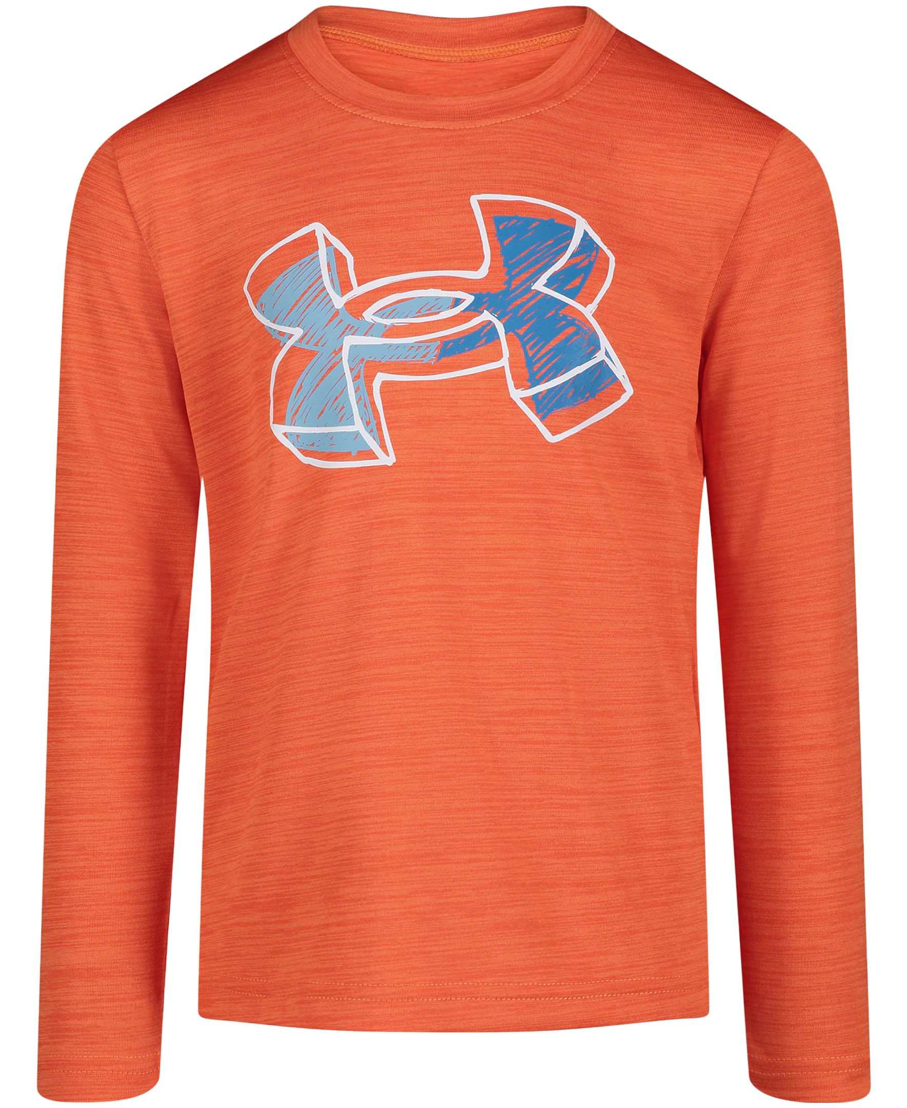Under Armour Boys' Long Sleeve Logo Graphic T-Shirt, Lightweight &amp; Breathable, Relaxed Fit