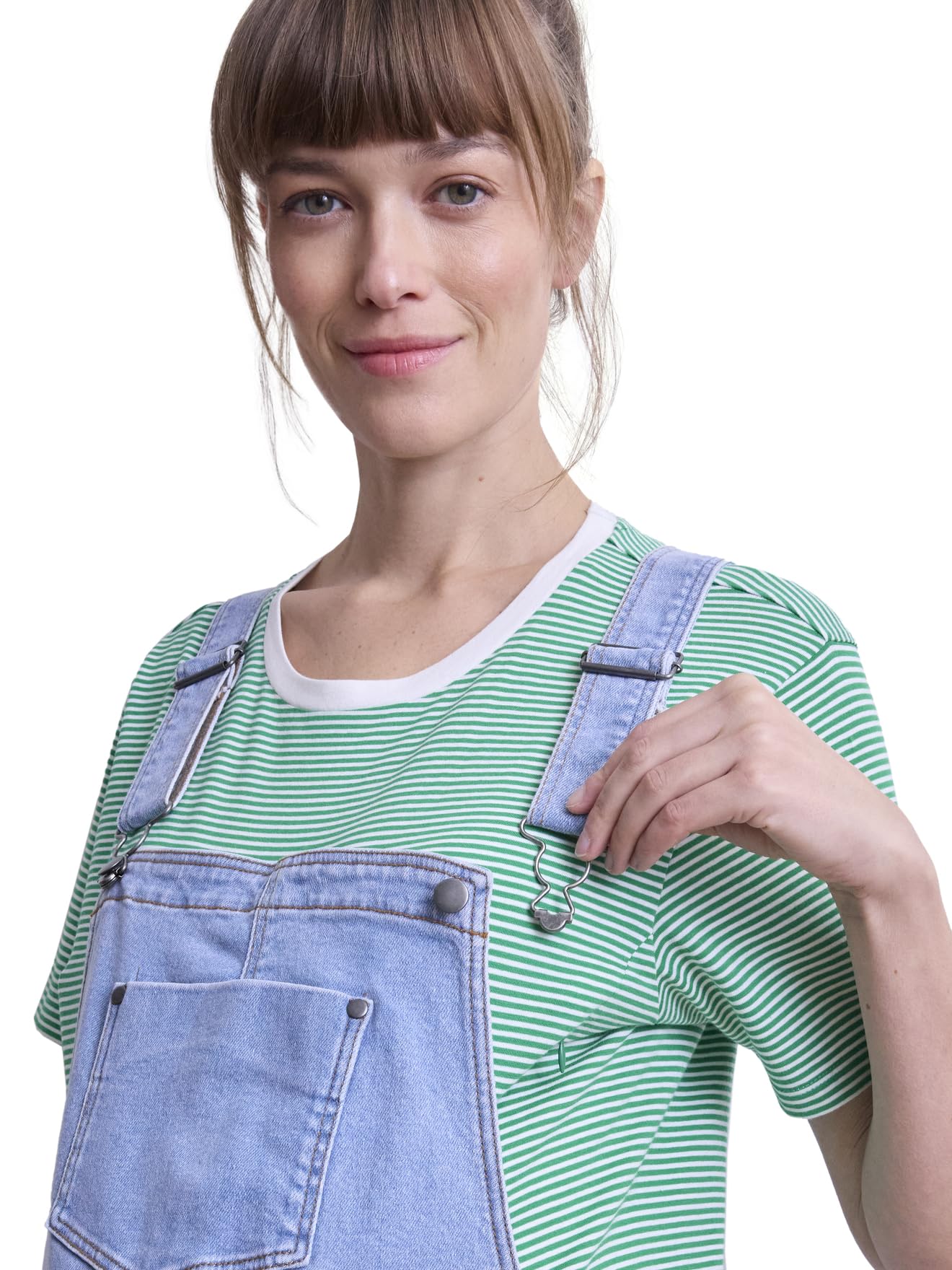 VERTBAUDET Salopette en Jean Coupe mom Grossesse et Allaitement
