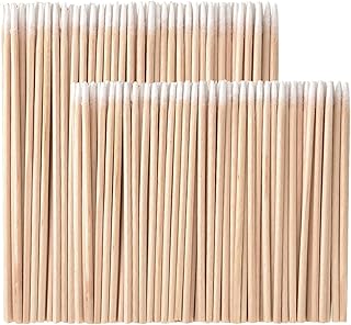 Whaline 400 piezas de hisopos de algodón micr...