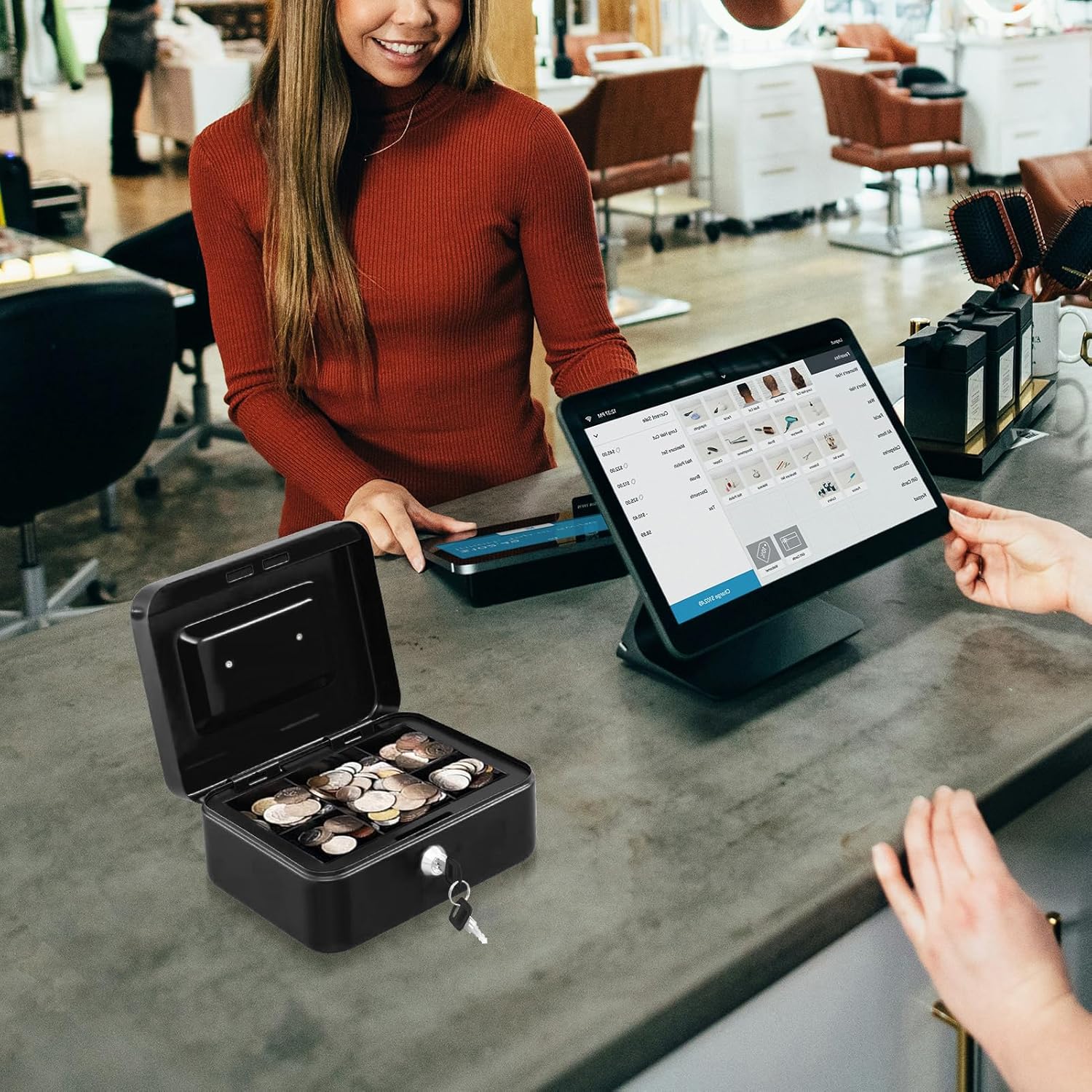 家族や友人とカギを共有可能！ スマホからの解錠もできるキーボックス「Smart Lock Box L1」を試す：今どき！ 買いどき！  デジモノ道案内！（1/4 ページ） - ITmedia PC USER SafeCashボックス キーロックと取り外し可能なコイントレイ付き  ポータブルセーフロック ...