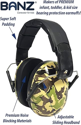 Miniatura 50 de Baby Banz - Orejeras para niños de más de 2 años, clasificación de reducción de ruido, suaves y cómodas, protección auditiva para niños Azul marino