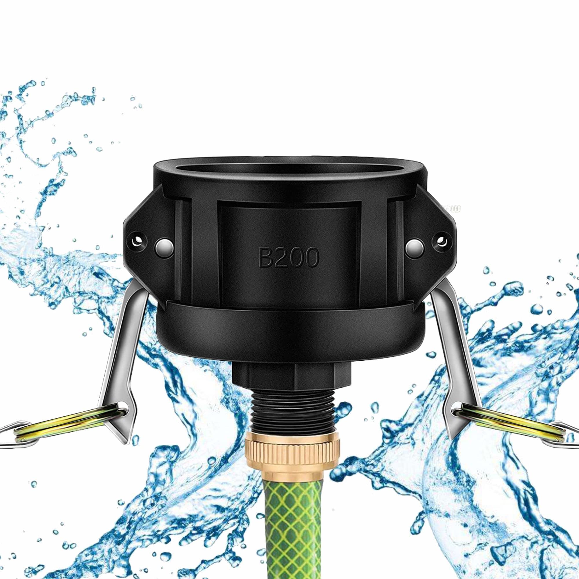 Buy CAROPAK 275330 Gallon IBC Tank Adapter IBC Tote Adapter for