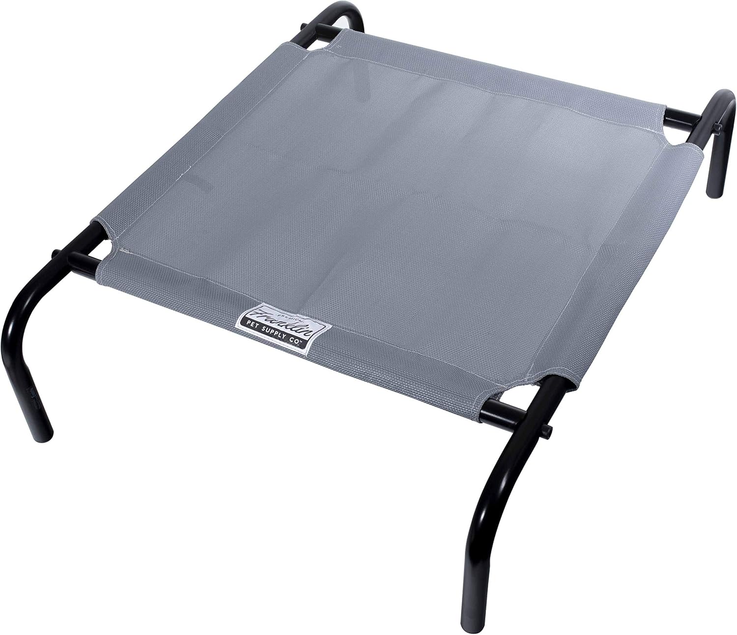 Franklin Sports Pet Supply Elevated Dog Bed – Breathable Mesh Fabric – Portable – Comfortable – Pet Bed with Air Flow – Large, Model Number: 90011F4X
