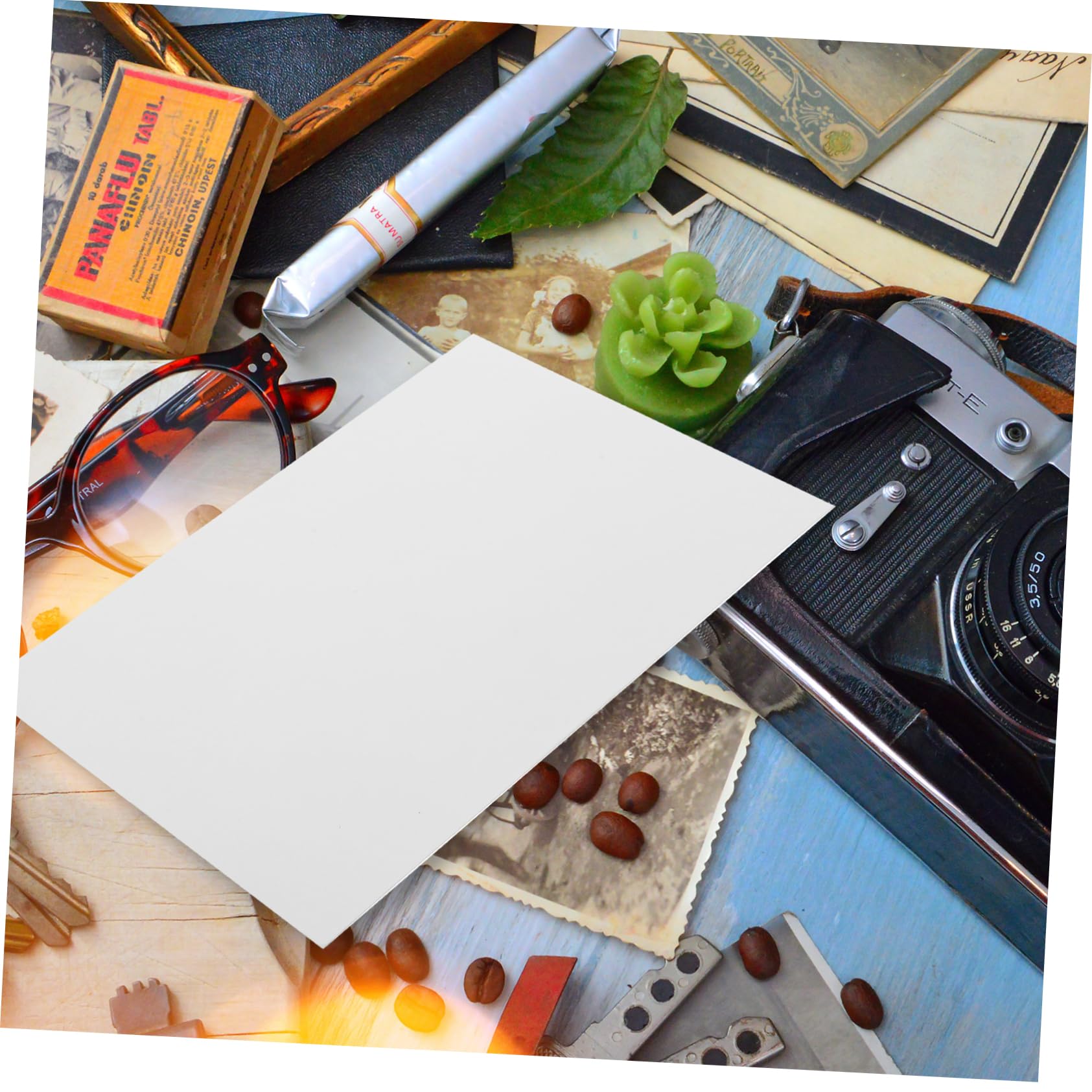 OSALADI 5 Sätze Fotopapier Hochglanzpapier Für Drucker Fotografisch Druckpapier Druckerpapier Glänzend Kettenradpapier Dickes Papier A4-papier Bilder Weiß 100 Blätter * 5
