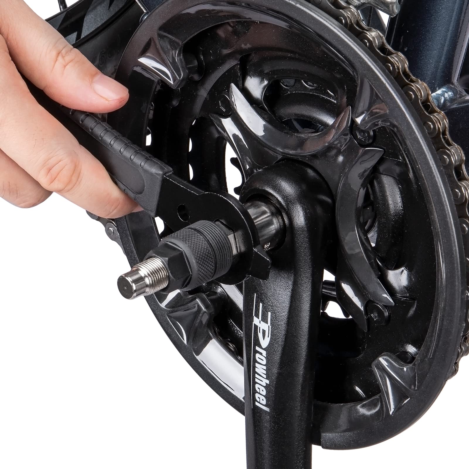 Kit Extracteur Manivelle Vélo GYSRXS – 3 Pièces (extracteur, Démonte Roue Libre, Clé 16mm) En Acier Costaud