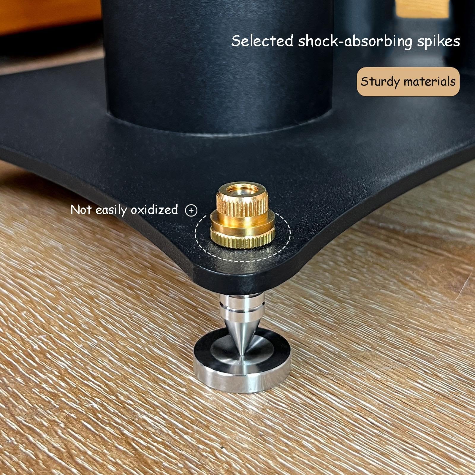 Soportes De Suelo para Altavoces De Sonido Envolvente con Gestión De Cables Integrada.