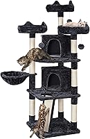 Vista 13 de Yaheetech - Árbol para gatos de 76 pulgadas con múltiples niveles, torre para gatos con gran condominio y perchas acogedoras, casa