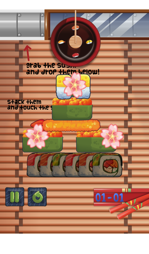 Sushi Stack (Ad Free) - App on Amazon Appstore