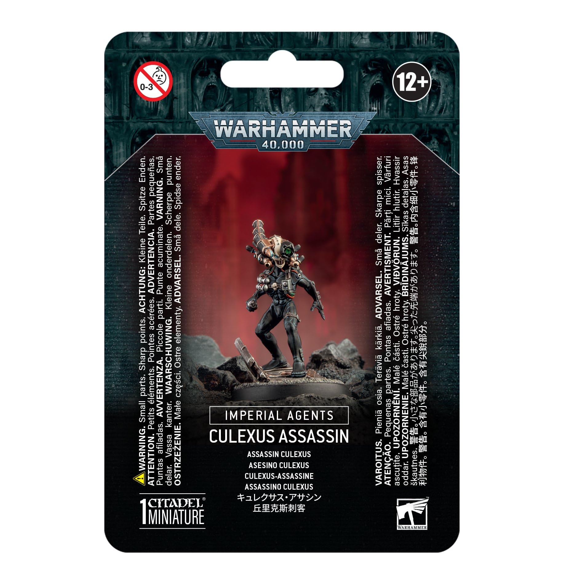 Games Workshop Warhammer 40,000 Imperial Agents Culexus Assassin