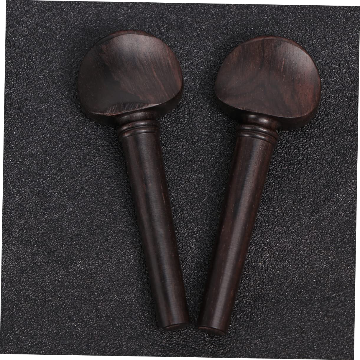 Zubehör 4 Stück Tragbar und Elegant aus Ebenholz Wirbel mit Vorgebohrten Löchern in Schwarz für Geigen für Selbstgemacht Violine