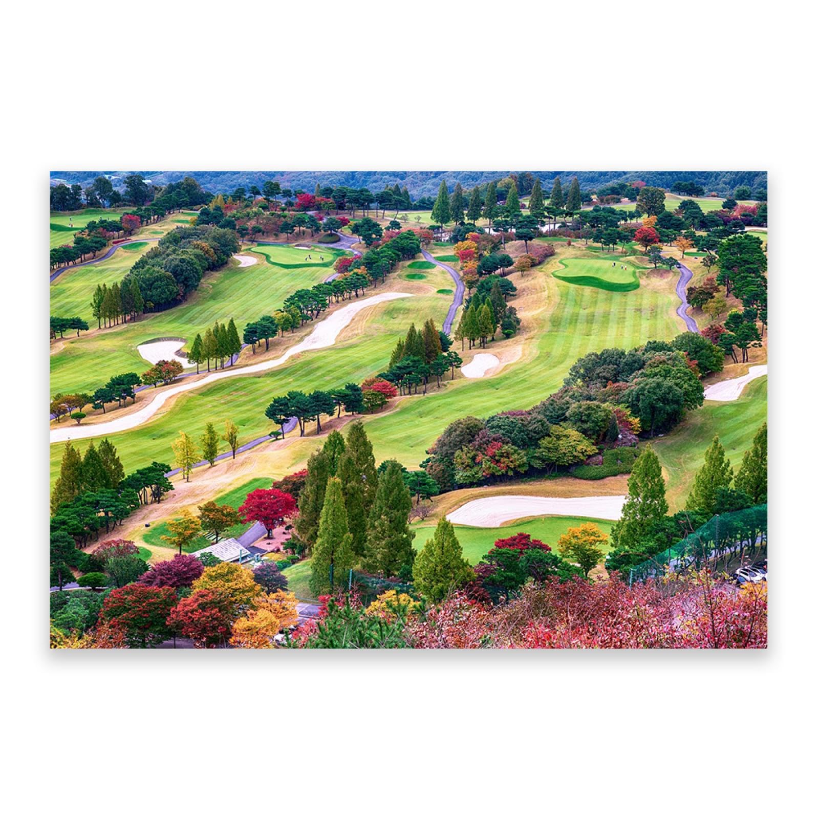 Quadri di decorazione da parete della foresta, stampe su tela di paesaggi autunnali, stadio autunnale, immagini decorative per soggiorno, 60 x 85 cm (23,7 x 33,4), solo tela