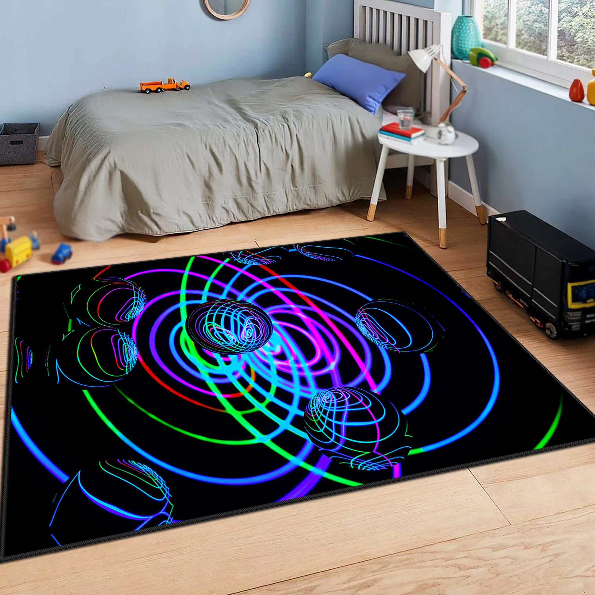 Tapis de sol salon et salle à manger 110x130 cm pour réchauffer votre intérieur