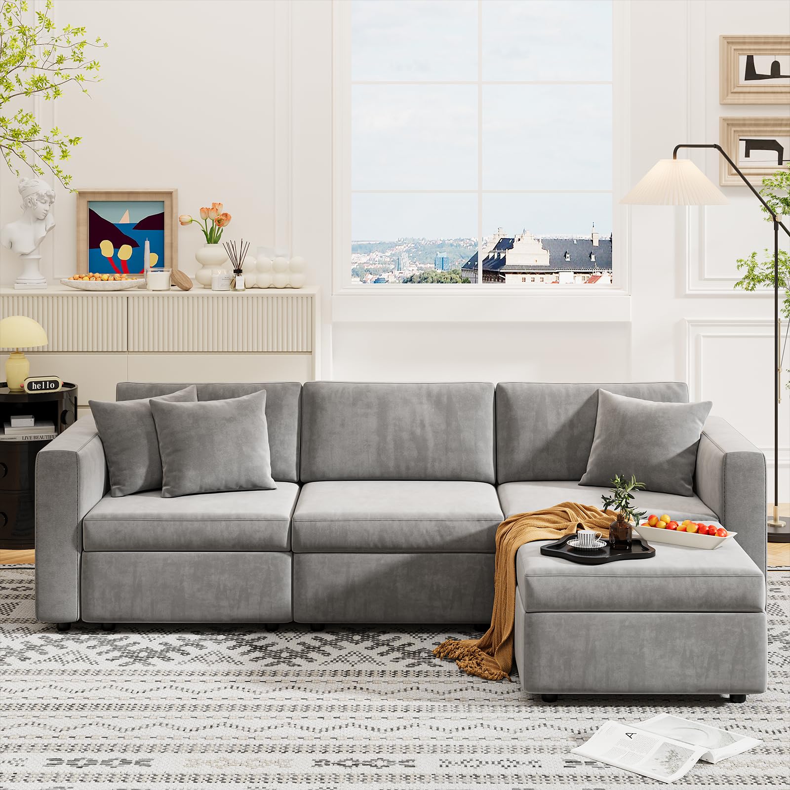 MOMO NATURAL/CLOUD LOW SOFA 2P グレー MOMO NATURAL | モモ ナチュラル - オフィシャルサイト CLOUD