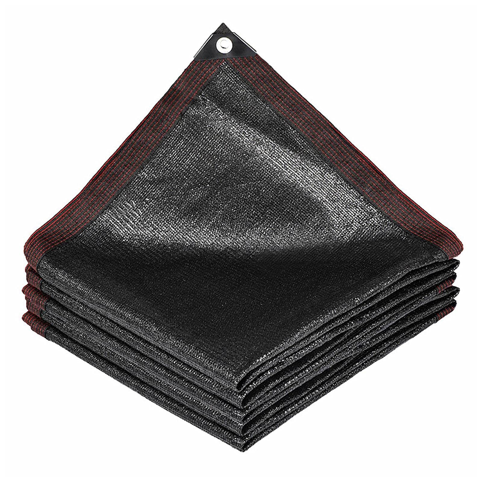 Greenhouse Shading Net Sunblock Shade Protection 90% Shading Rate Sunblock For Plants Flowers Pet Kennels Patio Outdoor Shade Screen With Rope Black 12-Pin (5mx12m/16.4ftx39.4ft) โ image 1