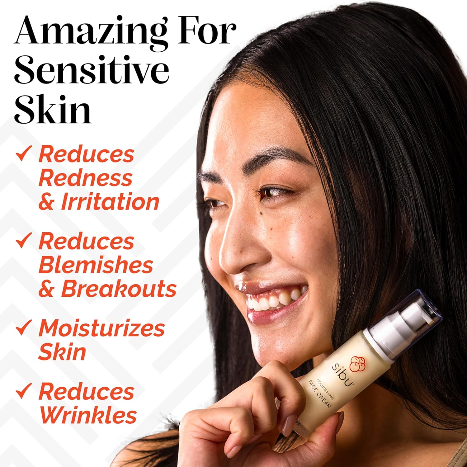 sibu Sea Buckthorn Nourishing Face Cream (1oz), Lightweight and Hydrating Face Cream – Amazing for Sensitive Skin, Breakouts, & Irritation - Image 3