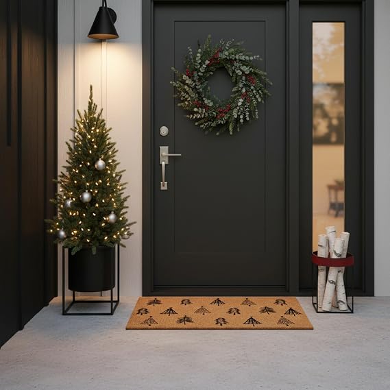Calloway Mills 109061729 Christmas Tree Farm Doormat 17 x 29
