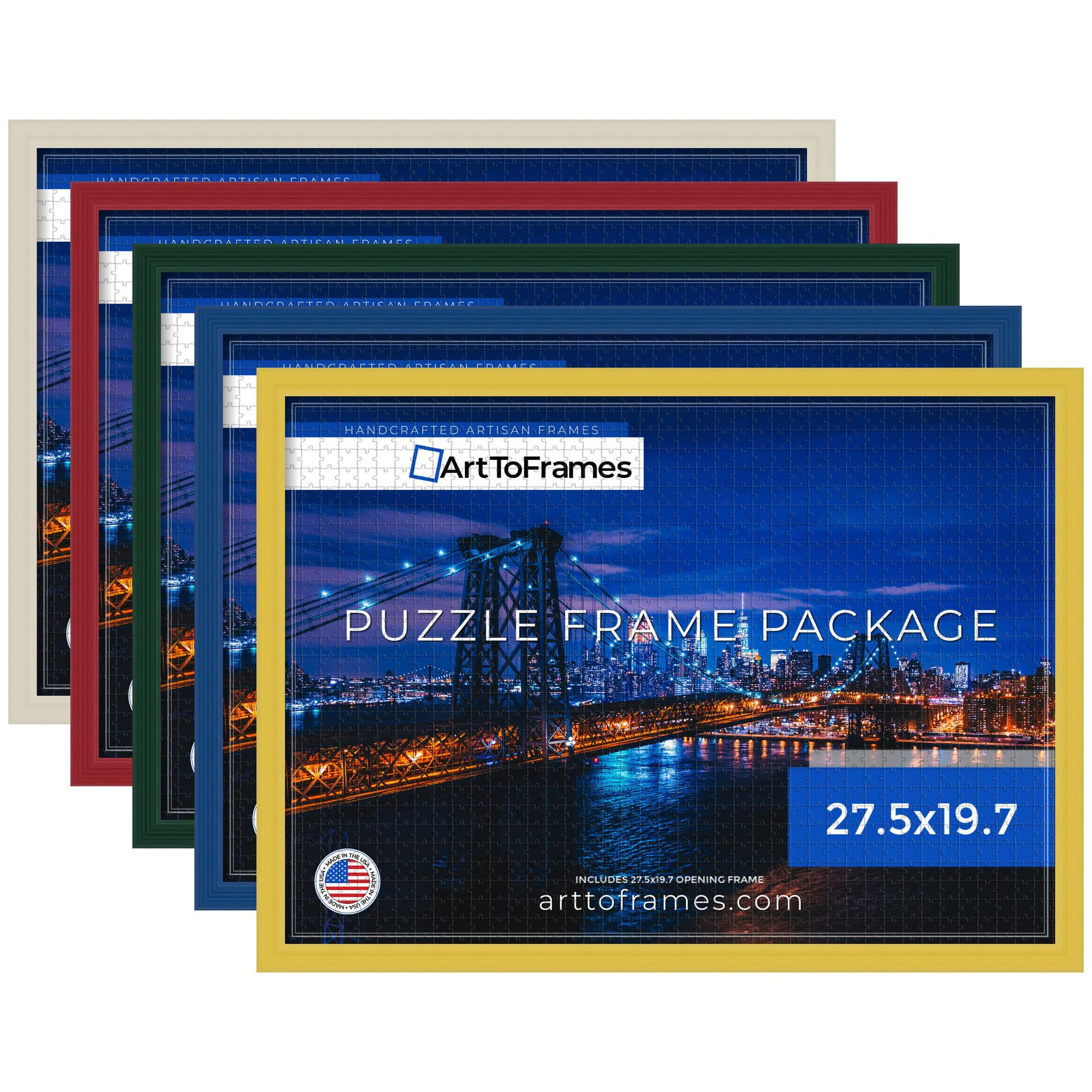 Amazon.com - ArtToFrames 27.5x19.7 INCH/70x50 CM Blue Frame for