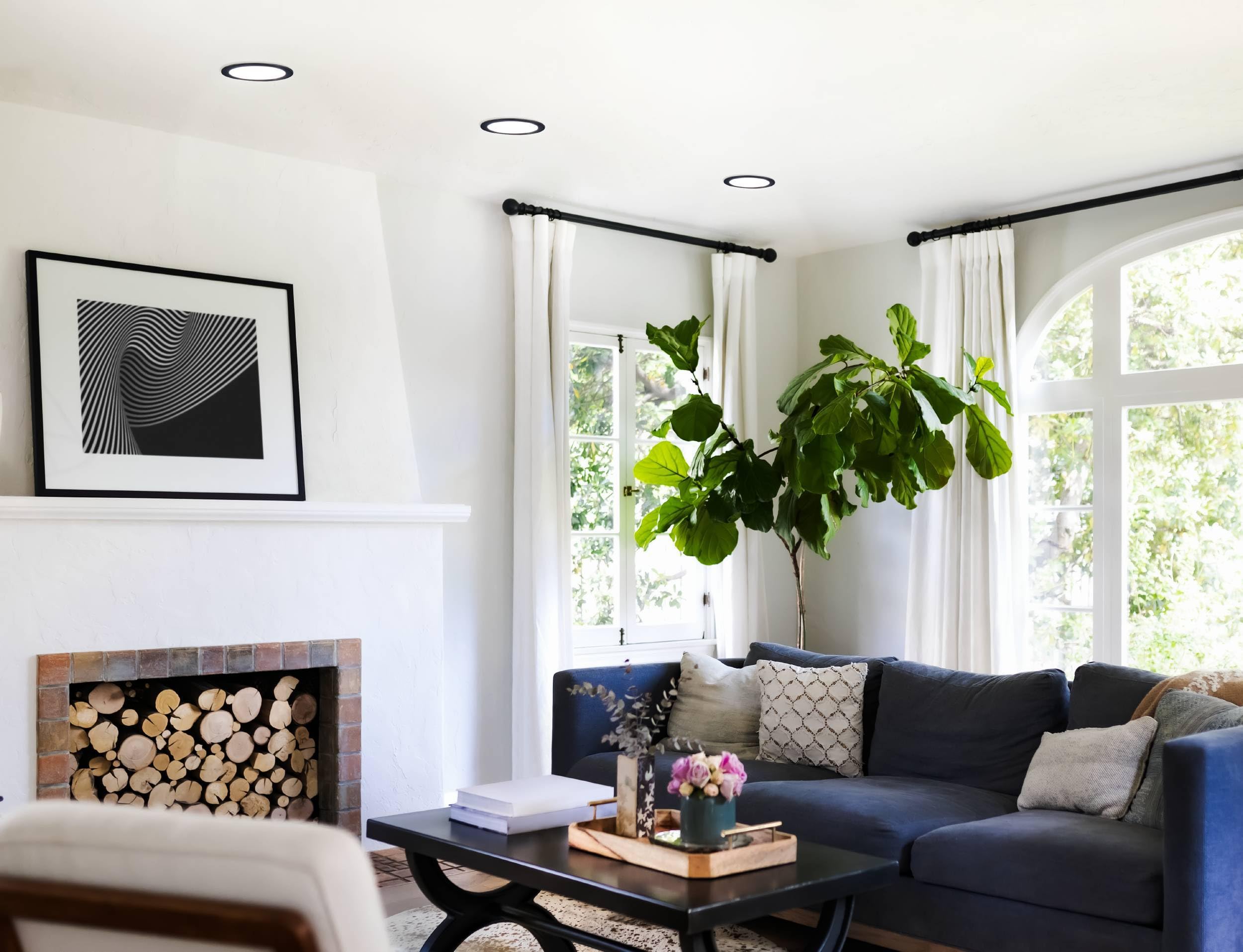 Eglo Connect.z Smart Home LED Ceiling Light Panel Salobrena-Z, 47 X 4