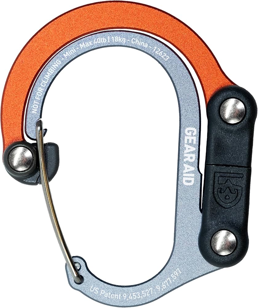 Amazon.co.jp: GEAR AID HEROCLIP カラビナクリップ&フック (ミニ