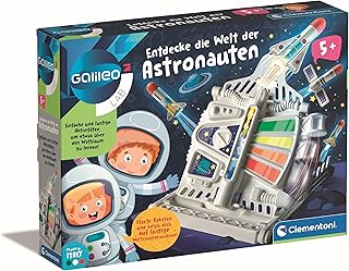 Clementoni Galileo Lab Discover the World of Astronauts - Playfully Explore Space for Children from 5 Years - 59322 by Clementoni