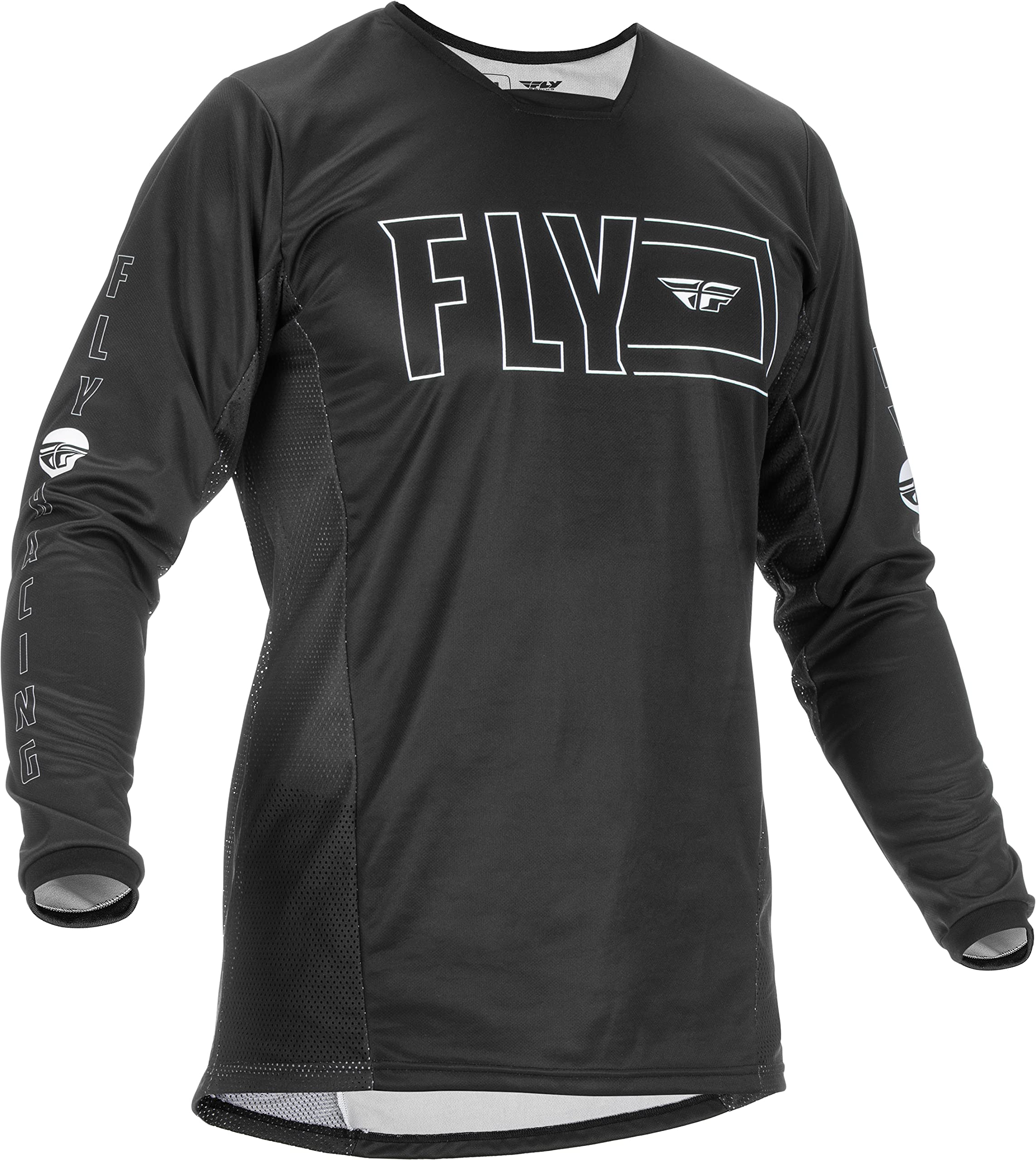 Amazon.com: Fly Racing 2022 Adult Kinetic Fuel Jersey (Black/White