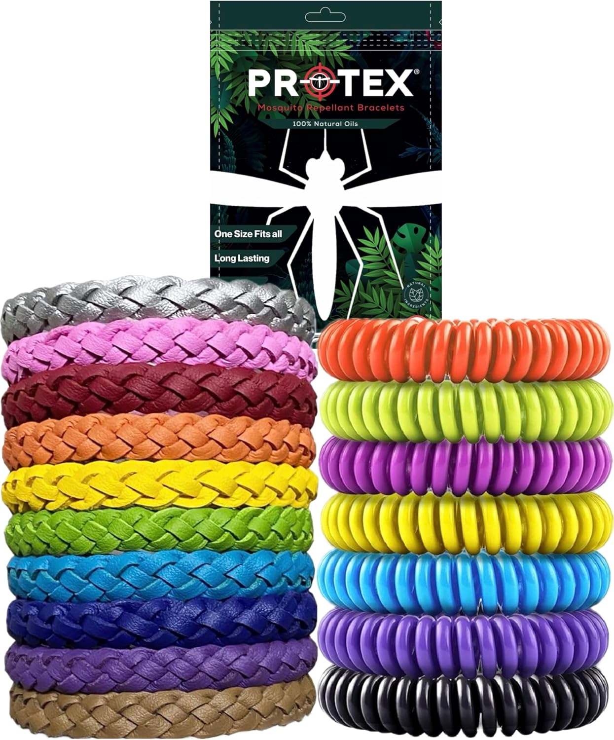 BuggyBands Mosquito Repellent Bracelets, DEET-Free